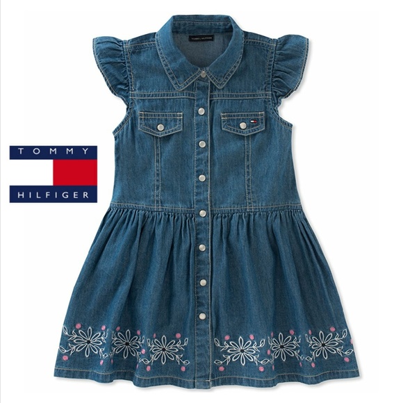 tommy hilfiger dress baby girl
